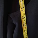 NWT Saloni Women's size 6 Black Wide Tailored Cady Trousers Pleated Business Photo 11