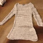 Armani Exchange Gray tunic crotchet top never worn  Photo 0
