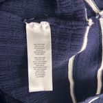 House of Harlow 1960 Knit Pencil Skirt Size M Designer Luxe Navy Blue White Trim Size M Photo 9