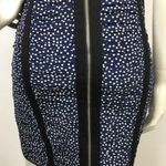 Rebecca Minkoff Madison Silk Black Blue Polka Dot Dress 2 Photo 10