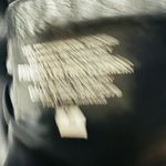 Vintage Alan Michael Black Braided Leather Zip Up Front Leather Blazer Jacket M Size M Photo 9