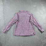 Orvis  Button Front Shirt Women 10 Plaid 100% Cotton Long Sleeve Casual Top Photo 6