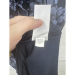 Banana Republic  Dark Floral Ruffle Tiered Dress Women M Purple Witchy Whimsigoth Photo 6