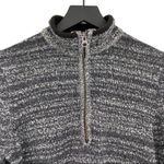 Woolrich 1/4 Zip Knit Pullover Grey M Photo 1