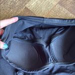 Ralph Lauren LAUREN  Women's One Piece Bandeau Swim Dress Black Photo 9