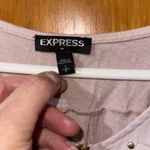 EXPRESS Women's Light Pink Zip-Front Tank Top Photo 2