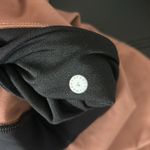 Lululemon Size 4  - legging. Brown with black waist band. Photo 4