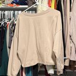 Disney EUC  Mickey & Minnie Mouse Tan Sweatshirt Photo 2