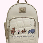 Primark NWT  Cream Winnie the Pooh Character Backpack Photo 0