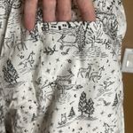 Victoria's Secret NIP Victoria’s Secret White Winter Reindeer  Jogger Pajama Pants Size XL Photo 7