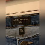 Banana Republic Dark Blue Lace-Up Skinny Ankle Jeans. Size-8 Photo 1