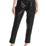 BLANK NYC NWT Vegan Leather Paper Bag Pants 26 Faux Black Festival Sexy Wet Photo 0