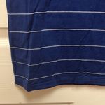 Ralph Lauren Navy Striped Polo Shirt Photo 3