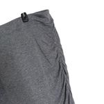 Athleta  Solstice High Waist Skirt Women L Gray Ruching Stretch Minimalist 427232 Photo 1