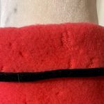 1970s Hippie Style Southwestern Motif Vest Coral Black Size M Photo 3