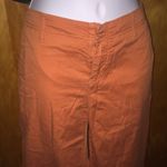 Gap Orange Stretch Pants W/ Drawstring Cuffs Size 2 Photo 4