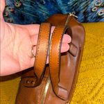 Unbranded Brown Studded Satchel Handbag w Crossbody Strap Photo 2