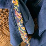 Cato  Embroidered Flare Stretchy Jeans Size 28W Photo 4