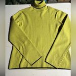 Emma James  (L) LIZ CLAIBORNE CO LIME GREEN/BLAK TRIM TURTLENECK SWEATER PREOWNED Photo 0