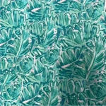 Lauren James New Without Tags  Tropical printed zip up skirt Photo 1