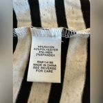 89th and Madison Like New -  Striped Top - Black. Photo 4