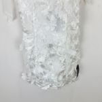 Lulus  Emphatically Adorable White Floral Tie Strap Mini Dress Party Medium NWT Photo 14