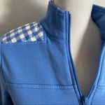 Vineyard Vines  • Blue and White Plaid Shoulder Pullover Photo 3