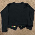 Victoria Jones  Petite women’s Medium black Christmas cardigan Photo 3