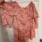 Sadie and Sage Sage & Sadie Romper Floral Off the Shoulder  Photo 3