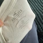 Hollister  Ribbed Long Sleeve Top White Photo 0