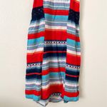 Mossimo Supply Co Red & Blue Print Dress Photo 3