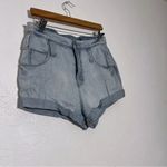 BDG Urban Outfitters Mom High Rise Size 29 Rolled Up Cuffed Denim Shorts Photo 2