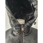 ZARA  hooded Camouflage Puffer down Jacket S cropped winter snowboard outdoors Photo 9