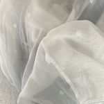 ZARA White  Flowy Button Blouse Top Photo 7