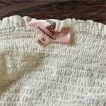 Dizzy Lizzy Floral Embroidered White Crop Top Size M Photo 3