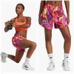 Farm Rio 💕ADIDAS x 💕 Pacer Shorts Large L NWT Photo 1