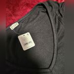 Free People NWT  Intimately Weekend Vibe Tee Bodysuit  COLOR: BLACK  Size: XS Photo 7