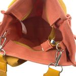 Urban Outfitters  BDG Serena Women's Orange Yellow Canvas Mini Crossbody Tote Bag Photo 3