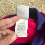 Vintage Women’s Pink Knit Patterned Crewneck Sweater Size XL Photo 3