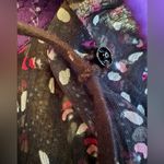 Free People  Women’s Rosebud Dress Tunic Top Size XS Oversized Sheer Purple Flowy Photo 5