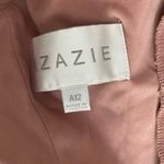 Azazie  Annabelle maternity bridesmaid dress pink dusty rose stretch knit 12 Photo 4