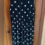 Old Navy Polka Dot Romper Jumpsuit Size Large Wide Leg Sz L Photo 5