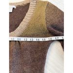 Charlotte Russe VTG Y2K 90s  Ombre Earth Tone Hip-Length Sweater Boho‎ Grunge Sm Photo 4