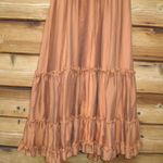 Mac Duggal NWT Flutter Sleeve Tiered Skirt Midi Dress Photo 7