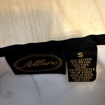 VTG Allure Blazer Flax Jacket Art to Wear Floral Applique Embroidered White S Photo 2