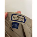 Ruff Hewn  Skirt Womens 14 Button Front Midi Khaki Tan Cotton Vintage Made in USA Photo 2