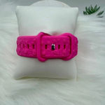 New Floral Design Apple Watch Bands 42mm 44mm 45mm 49mm Pink Bundle 1 Photo 4