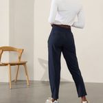 Athleta - Brooklyn Mid Rise Ankle Pants Navy Athletic Casual Travel Photo 1