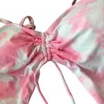 Xhilaration Juniors' Pink Tie-Dye Shoulder Tie Swimsuit - Size Large - NWT Photo 8
