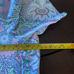 Talbots  Pink and Green pastel colors Floral Blouse Photo 5